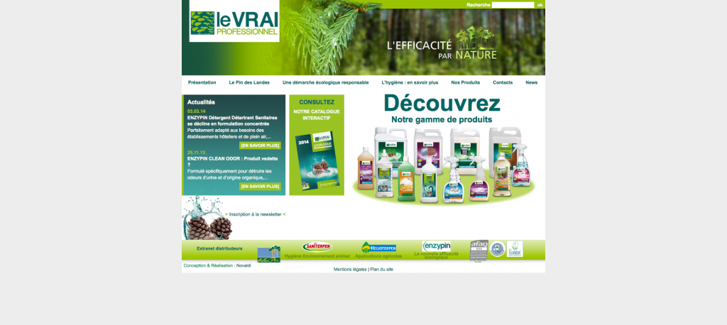 Le VRAI Professionnel - Novaldi - Agence Web 64